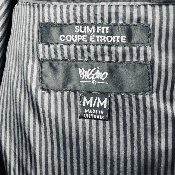 Mossimo Black Slim Fit Blazer Suit Jacket - Picture 9 of 9